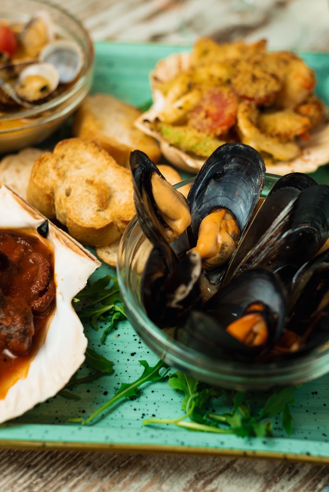 Piatto di pesce del Paradiso del Mare a Muggiò — 7